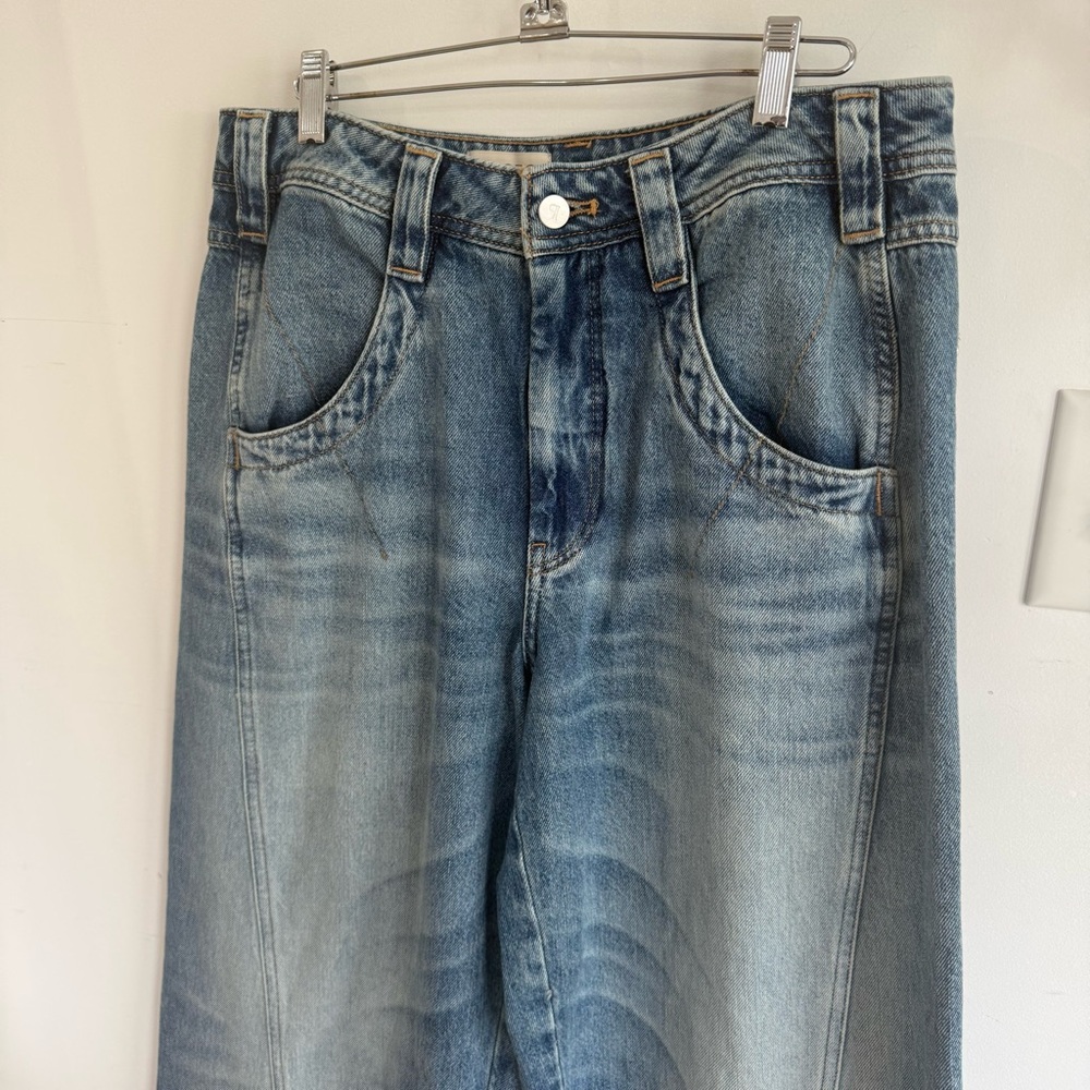 Anthropologie Pilcro Kenny High Rise Tapered Jeans - Picture 5 of 7
